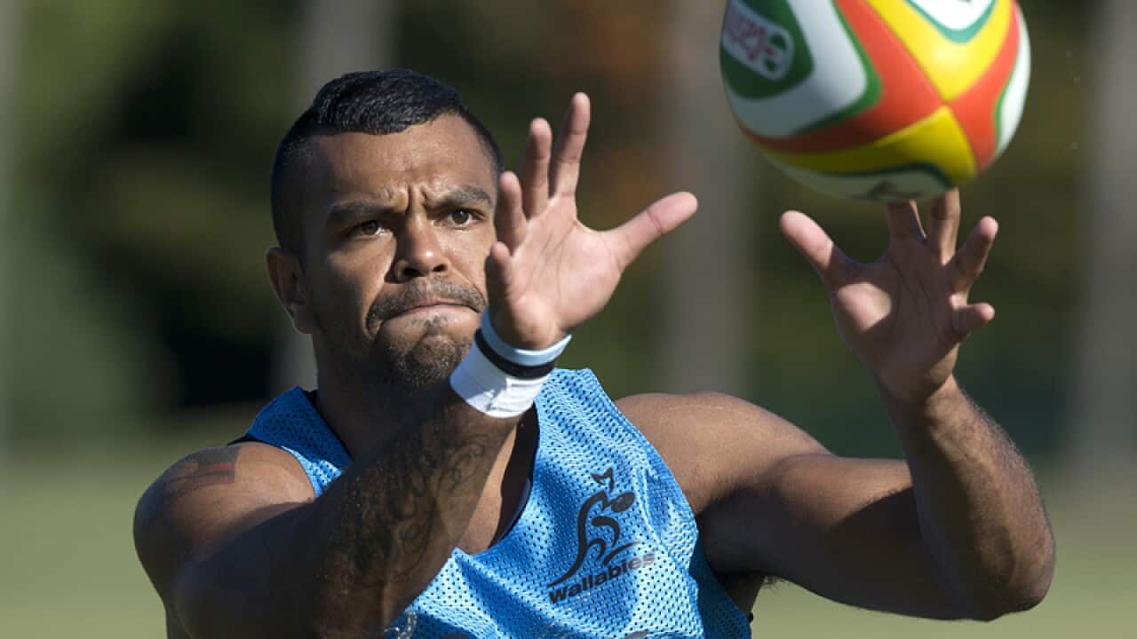 Australian Wallabies player Kurtley Beale