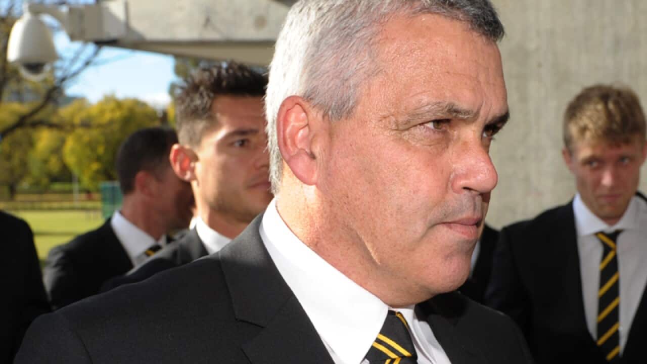 Richmond assistant coach Mark Williams