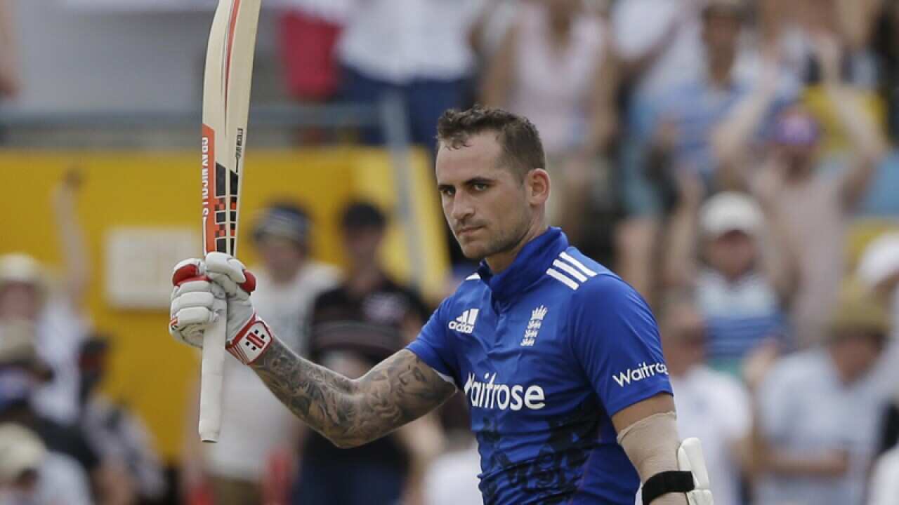 England batsman Alex Hales