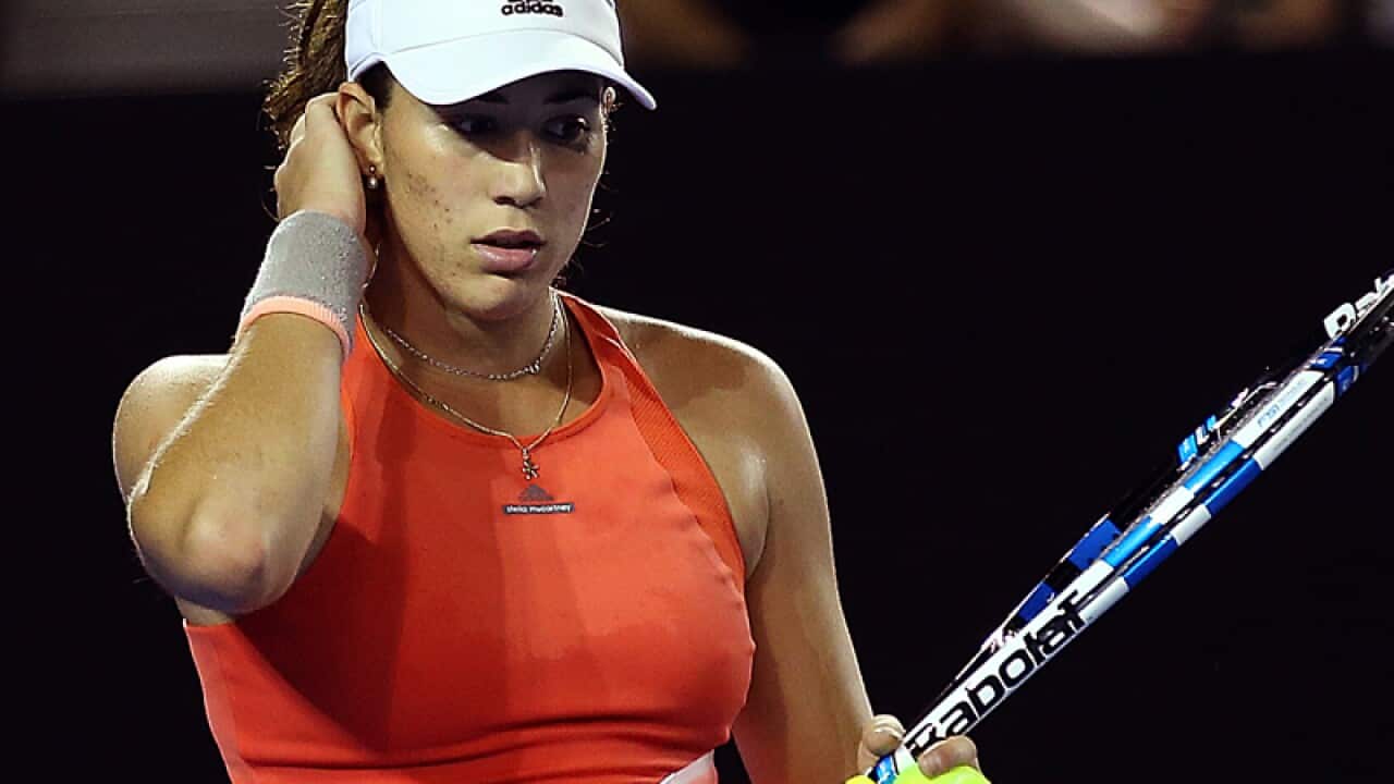 Garbine Muguruza of Spain