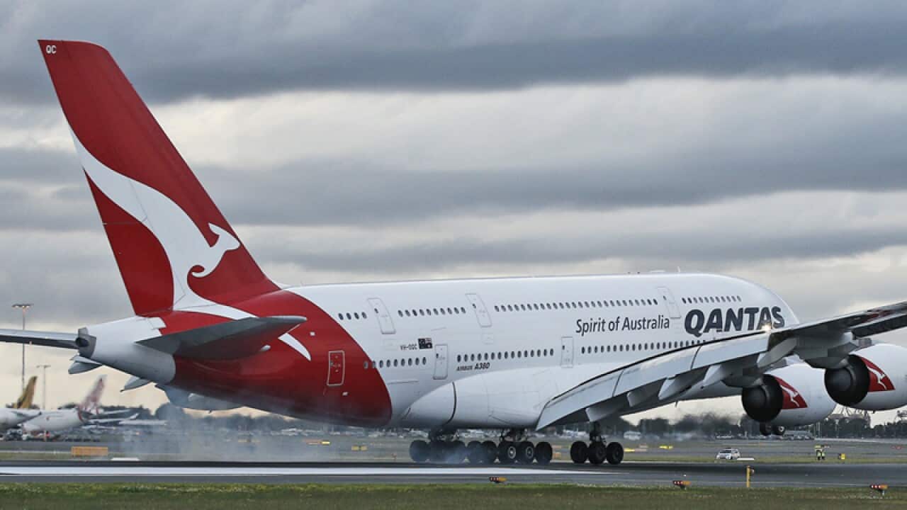 A Qantas A380