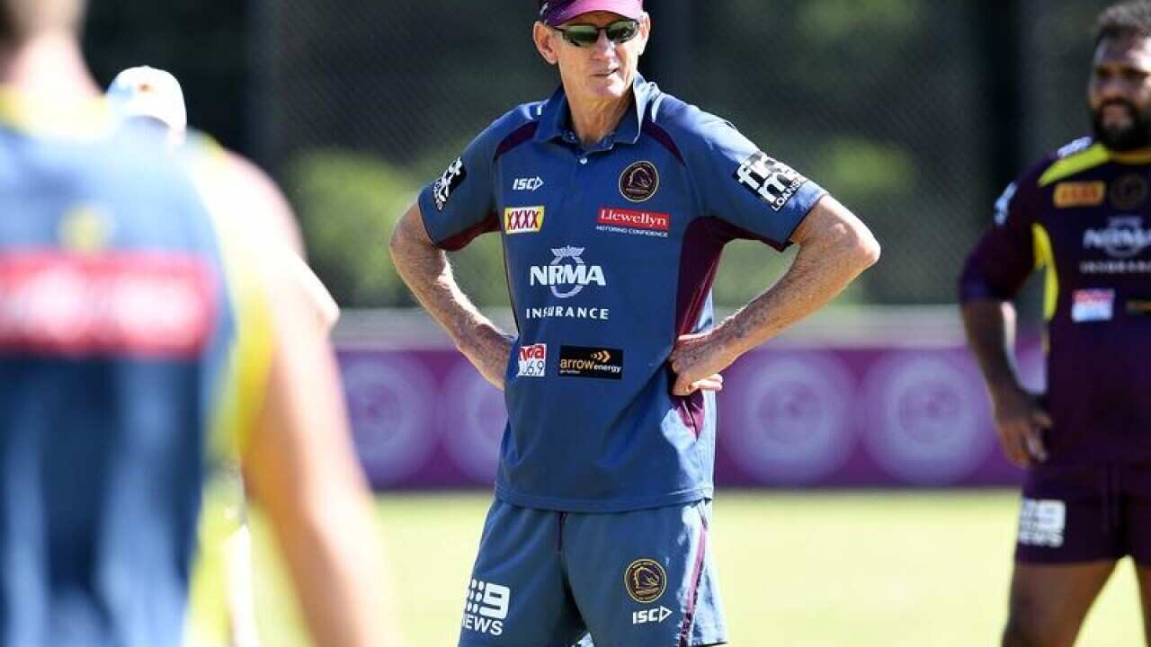 Brisbane Broncos coach Wayne Bennett.