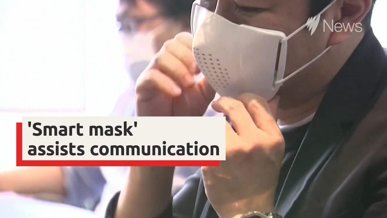 This 'smart mask' can translate speech into eight different languages