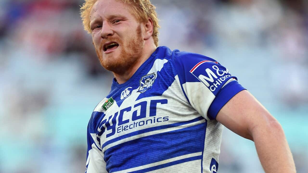 James Graham of the Bulldogs.