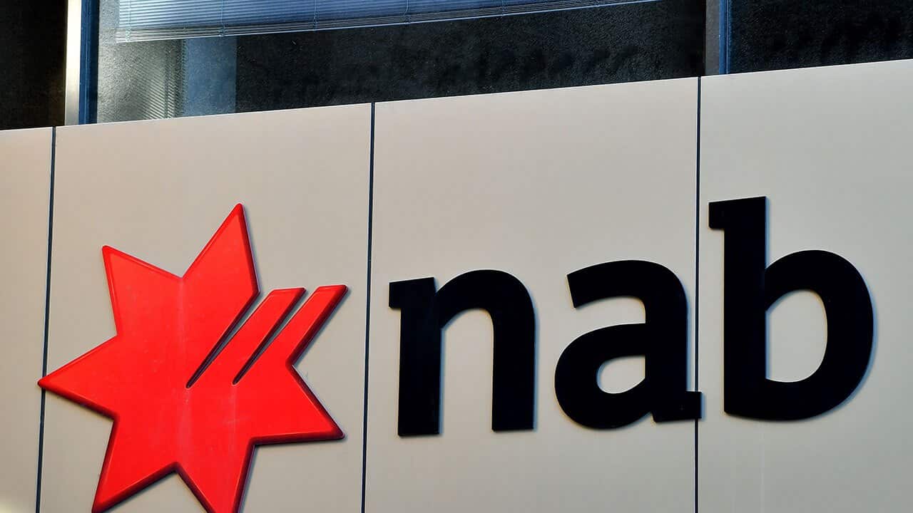 National Australia Bank (NAB) signage in Sydney, Saturday, May 5, 2018. 