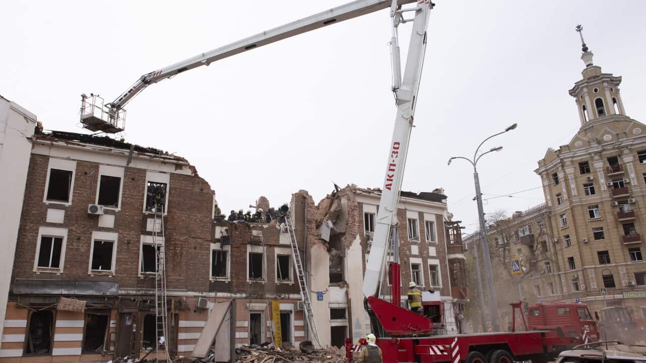 Postal workers killed as Russian missile strikes hit Kharkiv, Ukraine says Postal workers killed as Russian missile strikes hit Kharkiv, Ukraine says