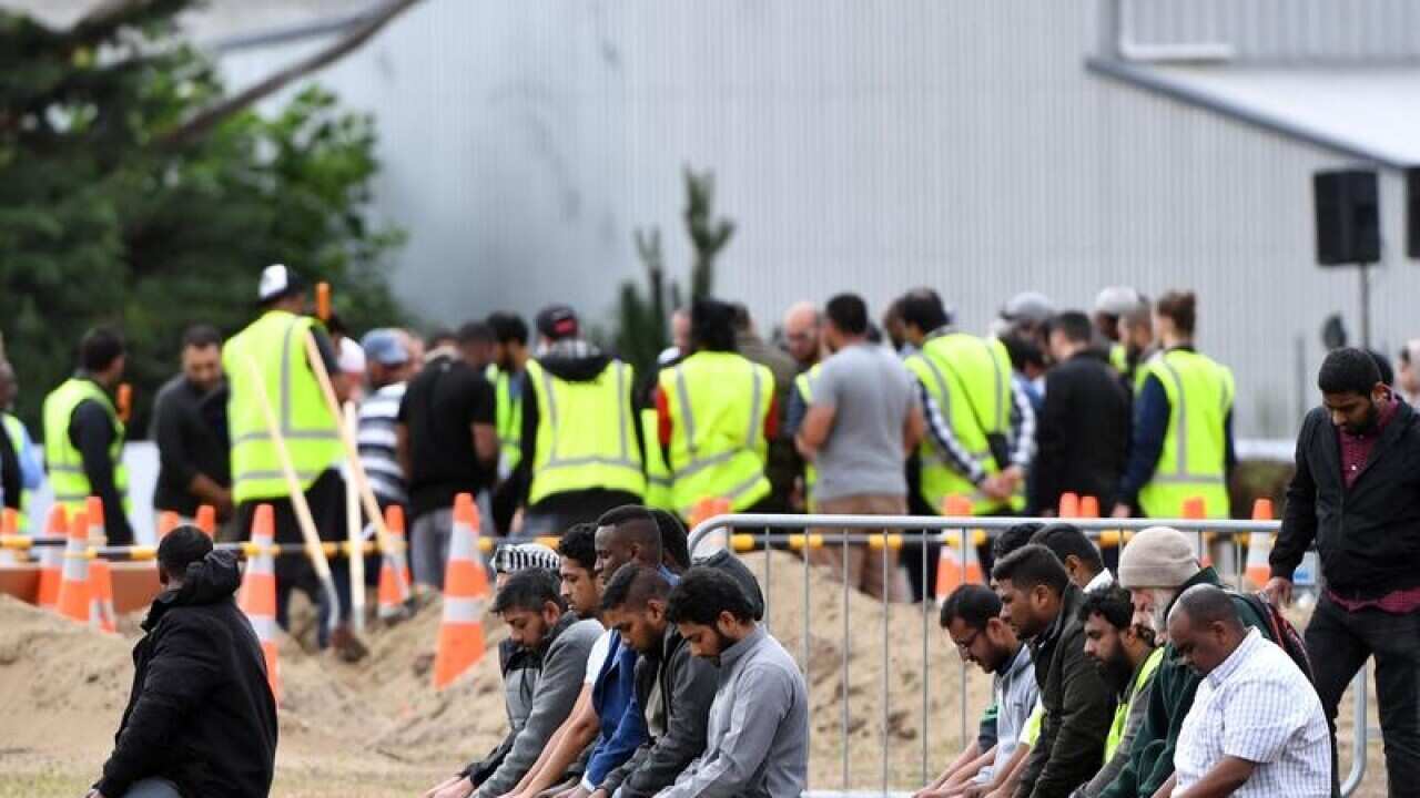 New Zealand mosque funeral