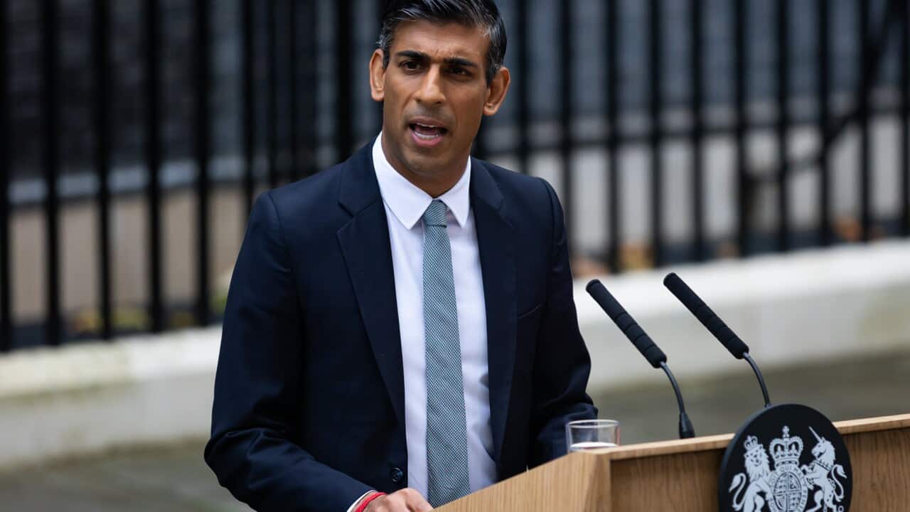Rishi Sunak makes his first speech as British Prime Minister