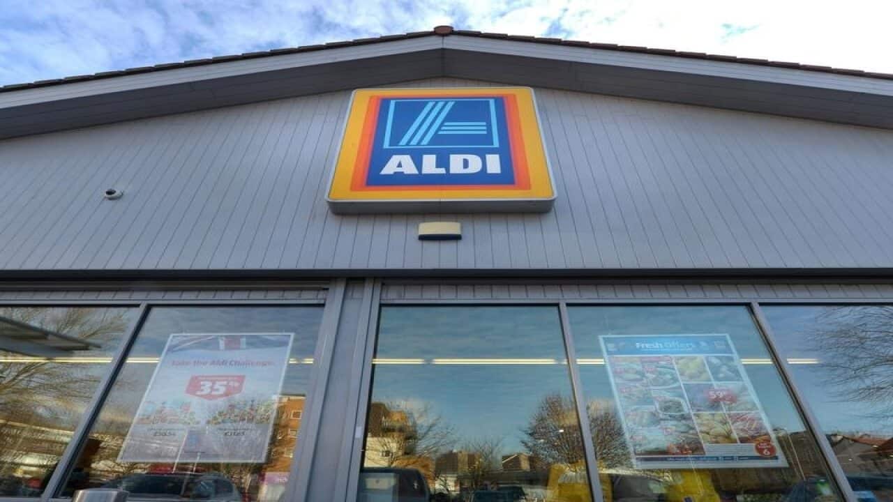 An Aldi supermarket