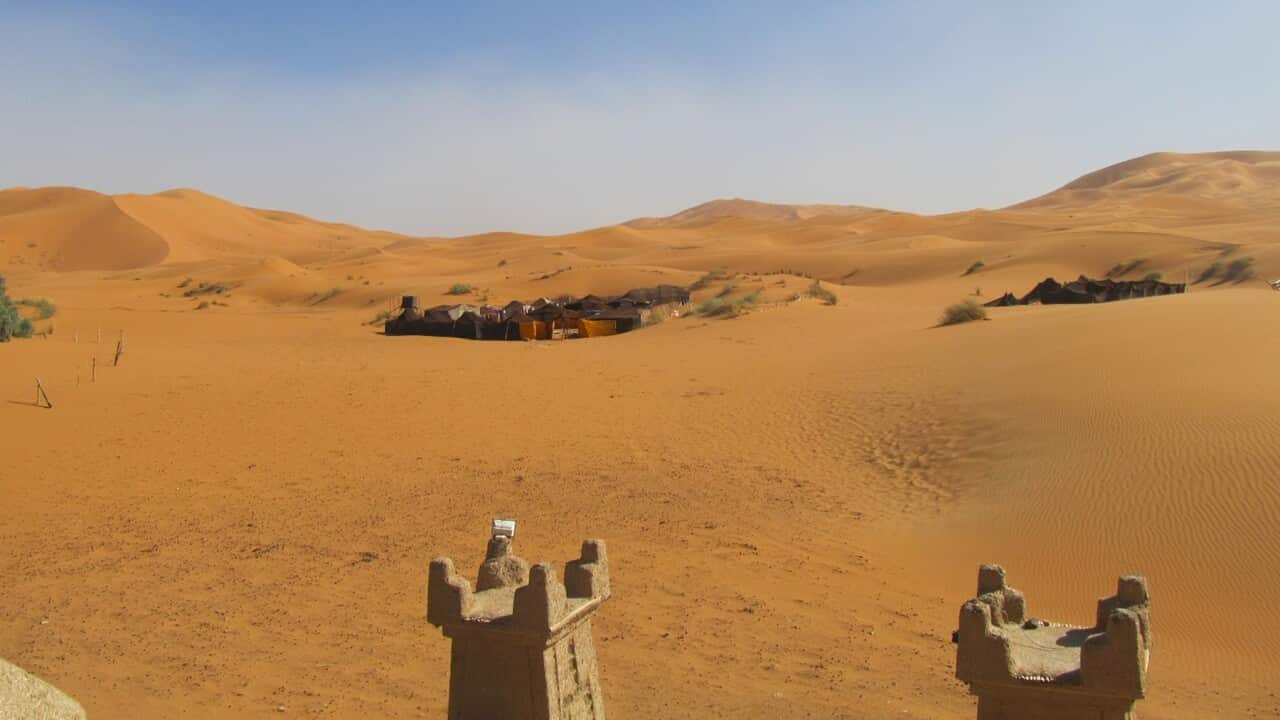 Rare floods in the Sahara desert | SBS News