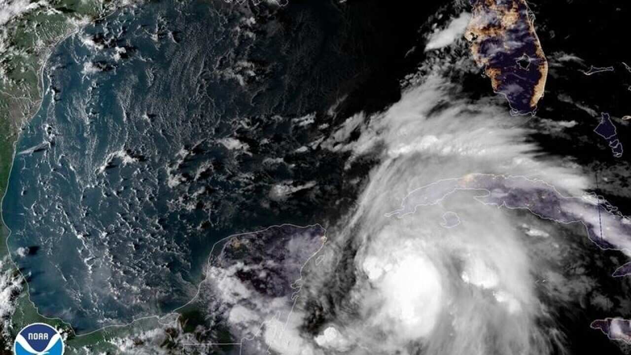 Storm Michael turning into hurricane.