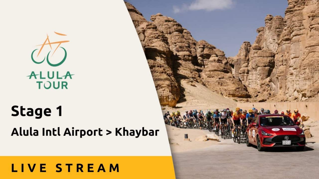 Stage 1 - Live Stream - AlUla Tour 2024