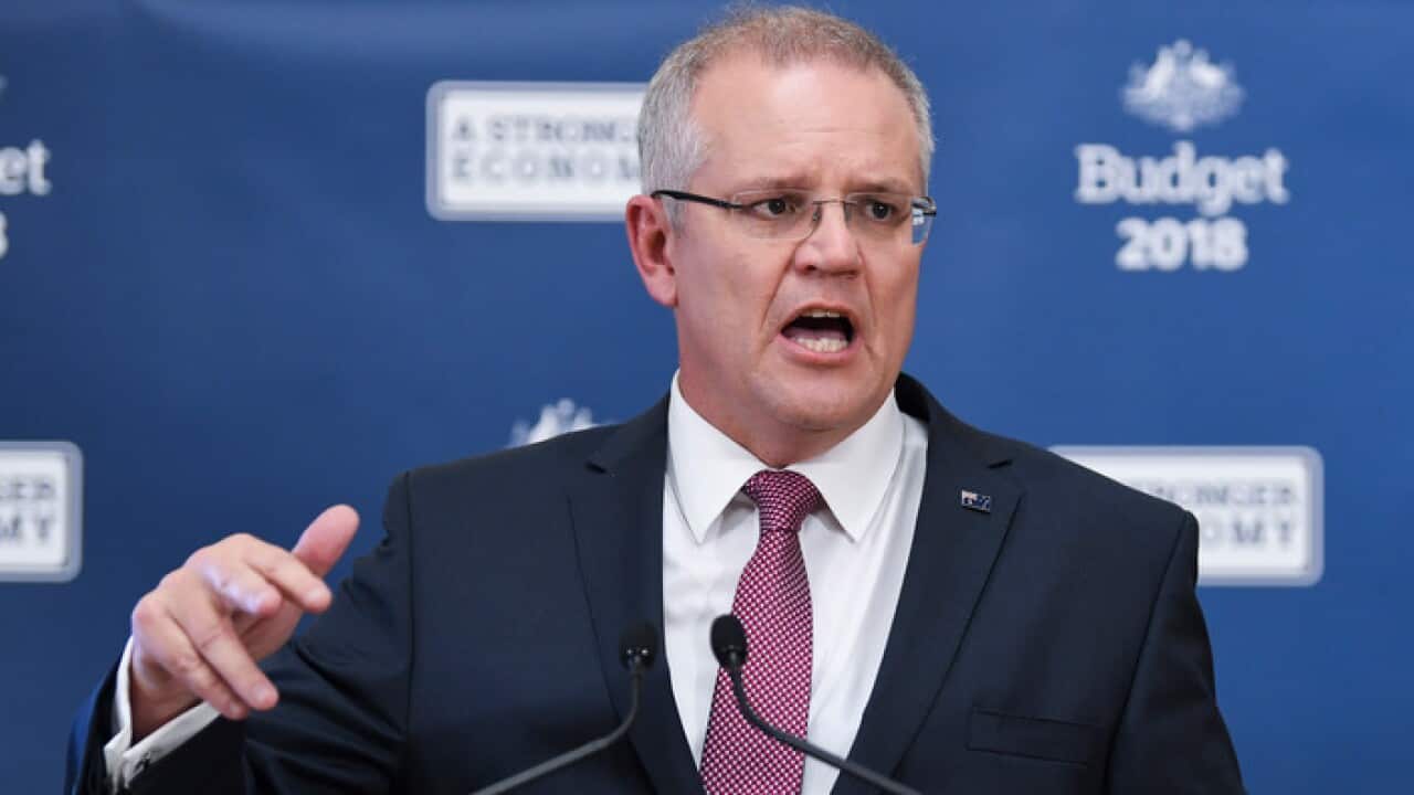 Federal Treasurer Scott Morrison delivers his 2018 Budget