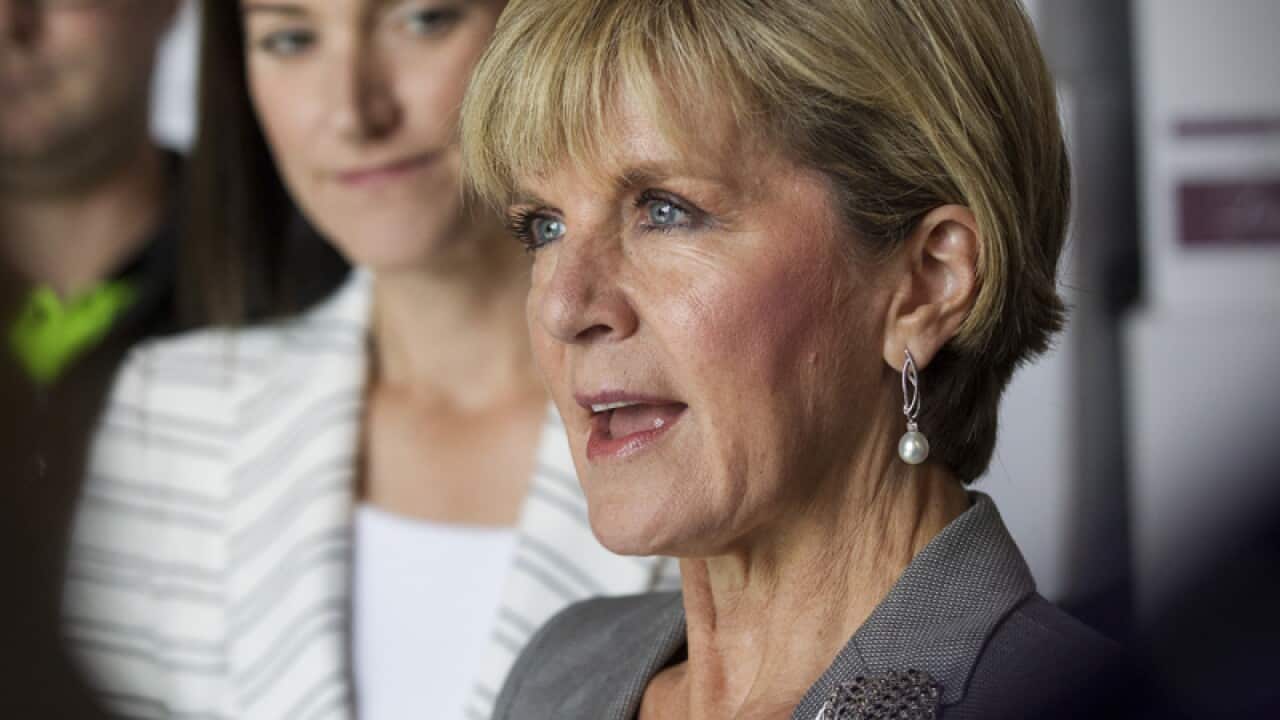 Federal Minister for Foreign Affairs Julie Bishop