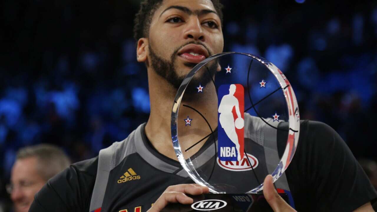 Western Conference forward Anthony Davis