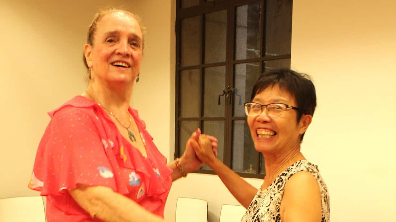 Marie D'Alton and Sindy Ling