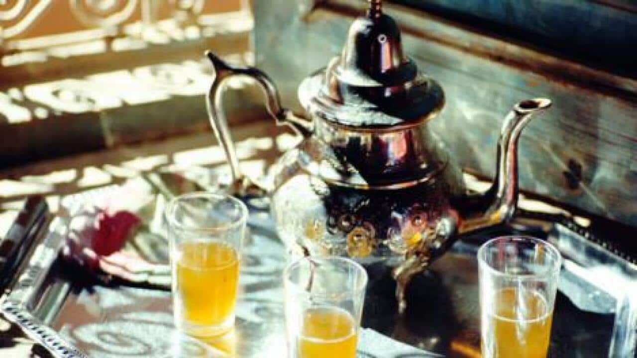 Moroccan mint tea