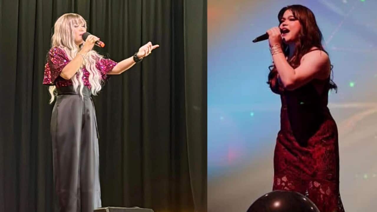 Singer and former Voice Kids Australia contestant Trinity Young (right), alongside her mum and vocal coach June, is poised to make the most of the opportunities ahead in 2026.