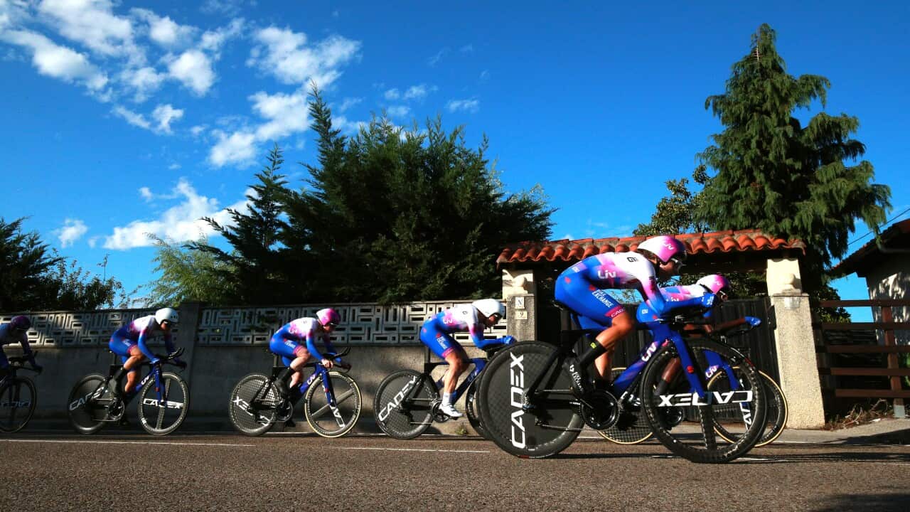 BikeExchange-Jayco TTT Challenge by La Vuelta