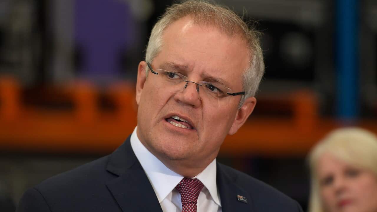 A file photo of Prime Minister Scott Morrison 