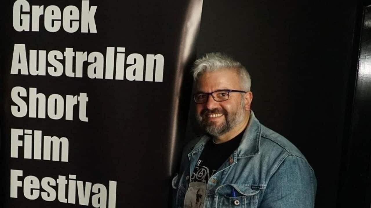 Jim Koutsoukos, one of the coordinators of Greek Australian Short Film Festival. 