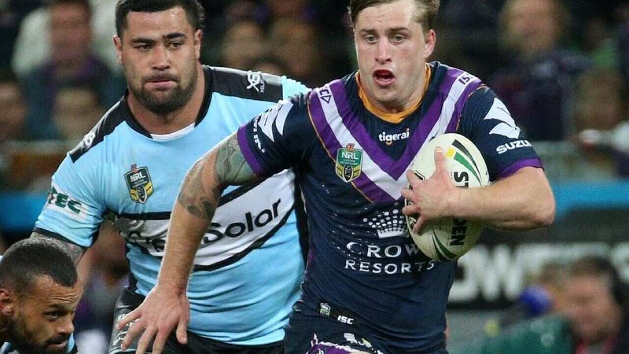 Cameron Munster of the Melbourne Storm