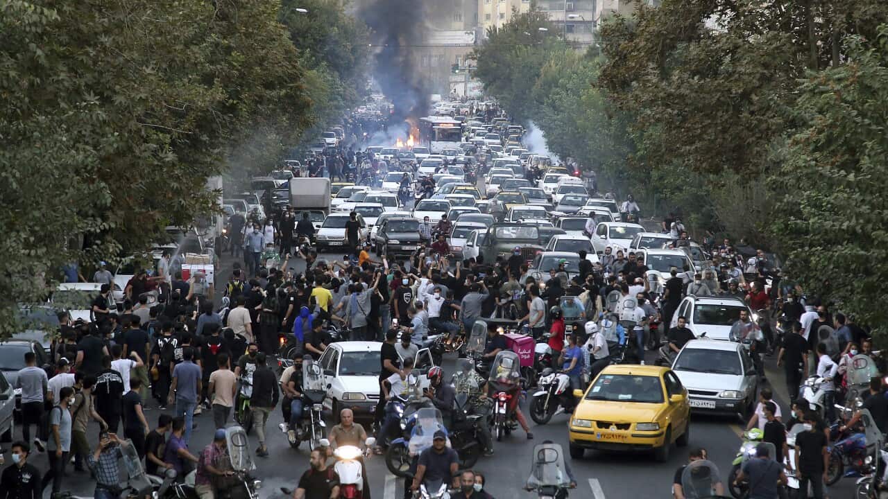 APTOPIX Iran Protest