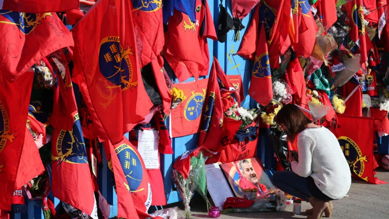 tributes to Munster Rugby Coach Anthony Foley