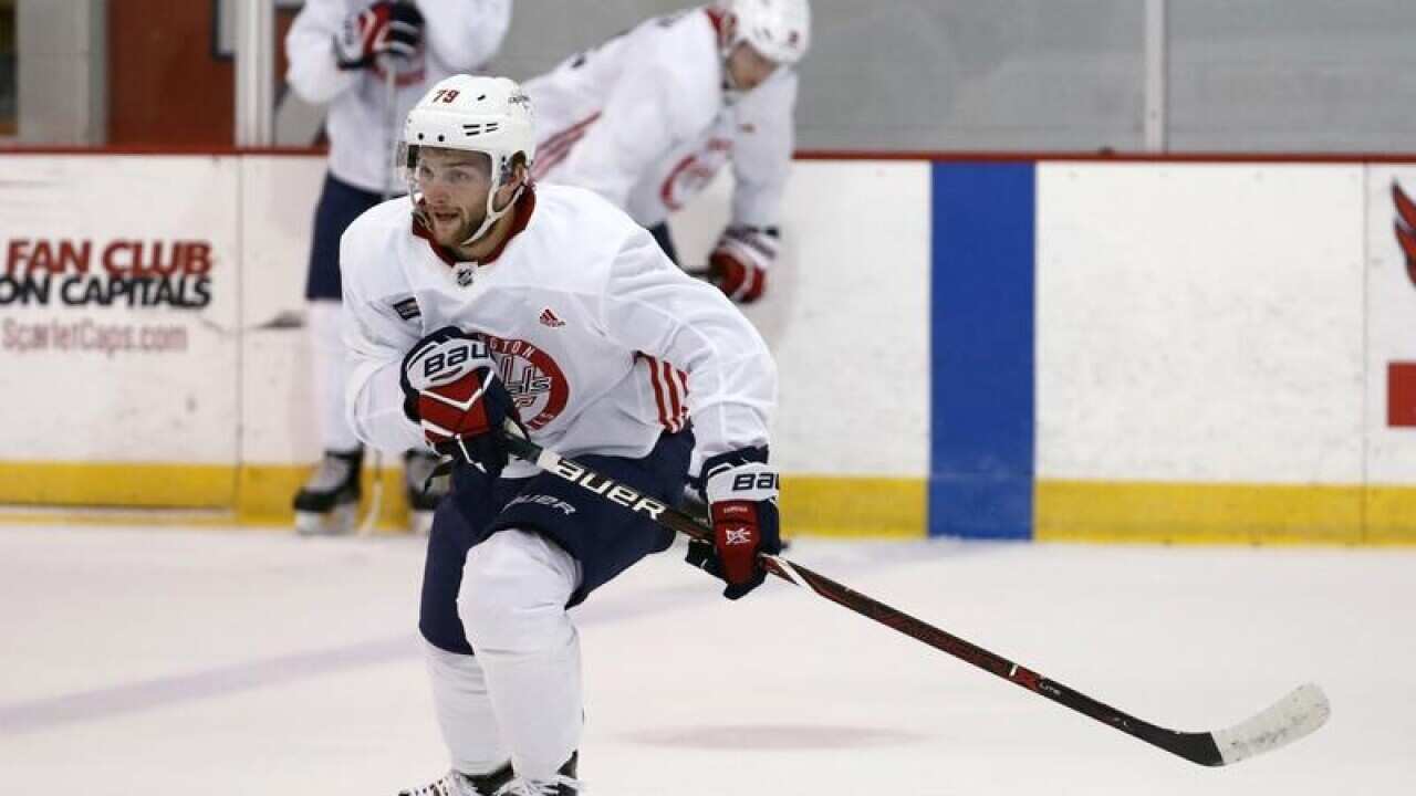 Washington Capitals' Nathan Walker