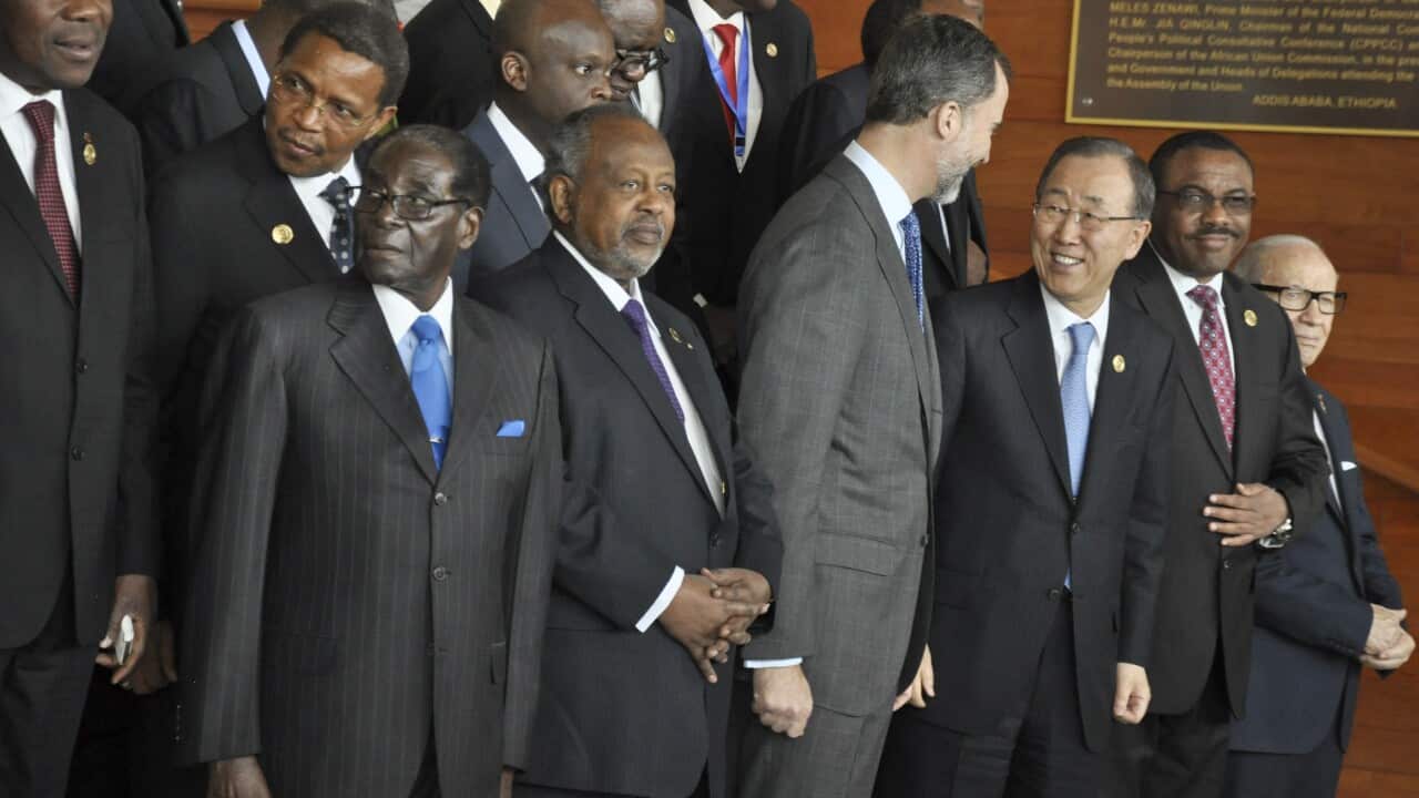 Zimbabwe's President Robert Mugabe elected as African Union chair