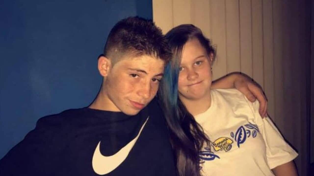 Image released by NSW Police of the teens