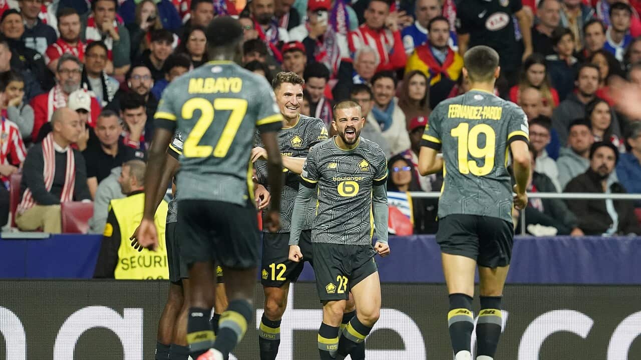 Spain: ATLETICO DE MADRID v LOSC LILLE. CHAMPIONS LEAGUE 2024/2025. MATCHDAY 3.