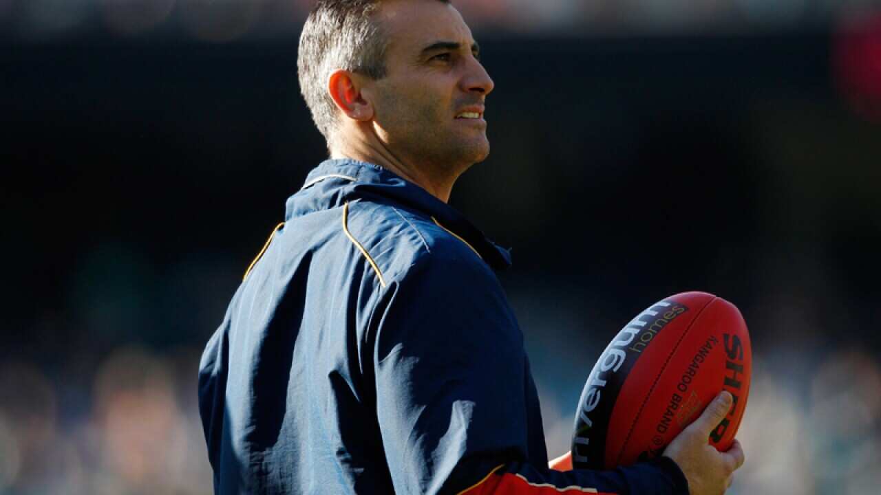 Adelaide caretaker Scott Camporeale