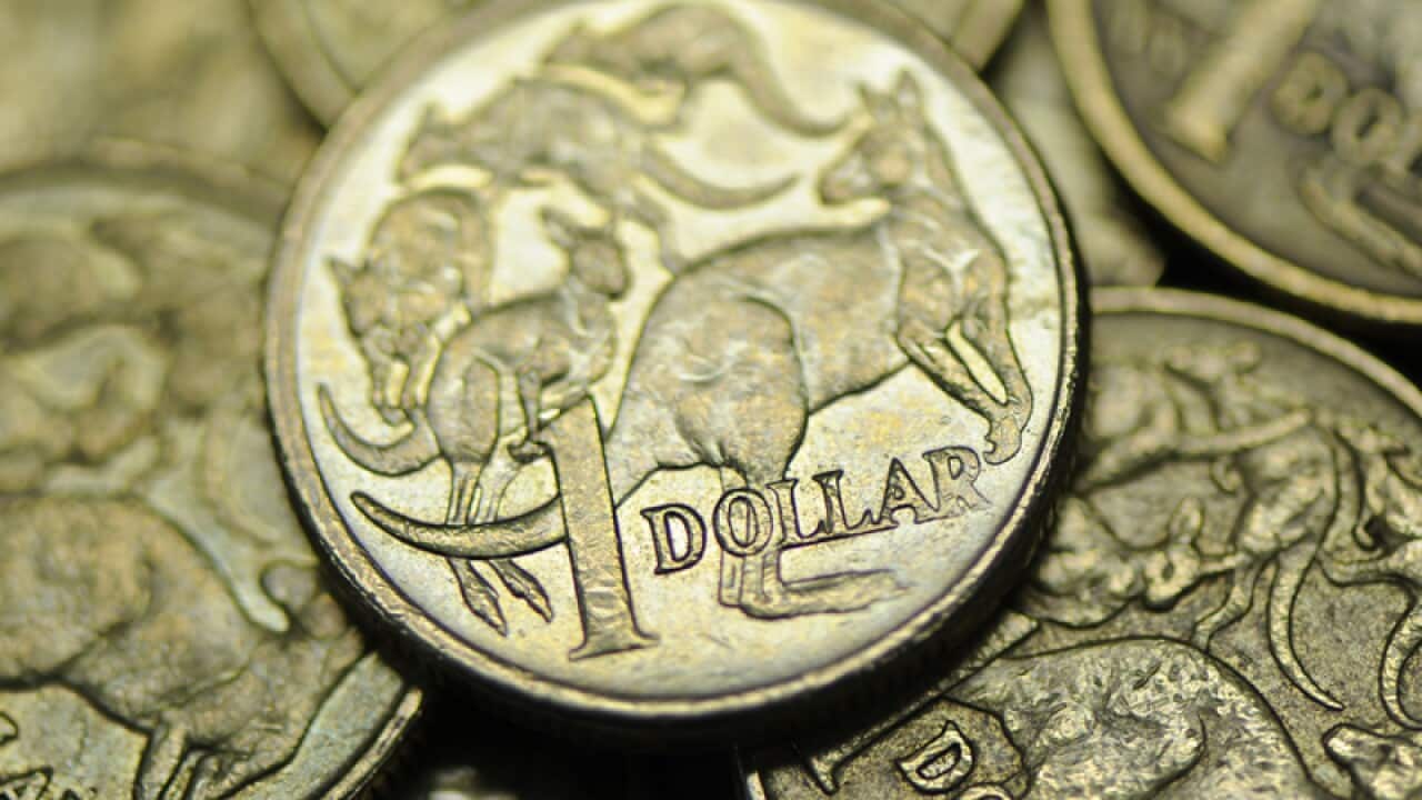 Australia Dollar Coins.