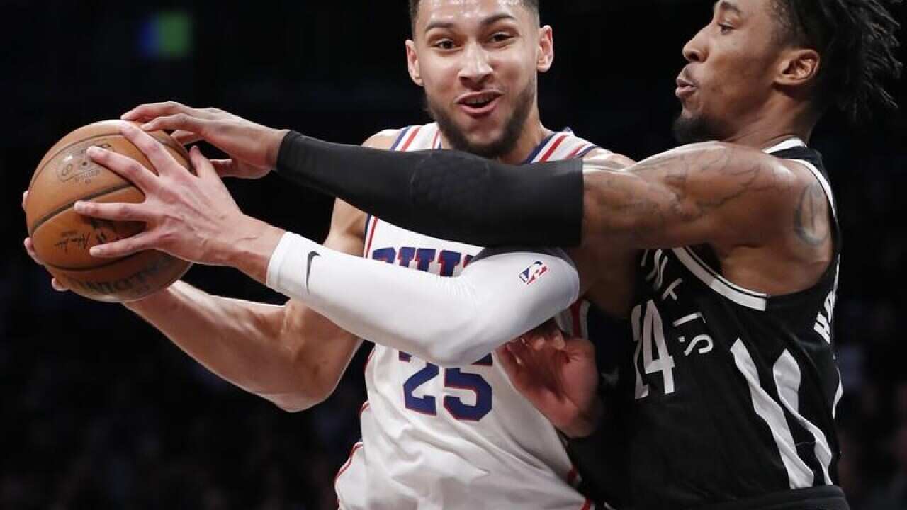 Philadelphia 76ers' Ben Simmons