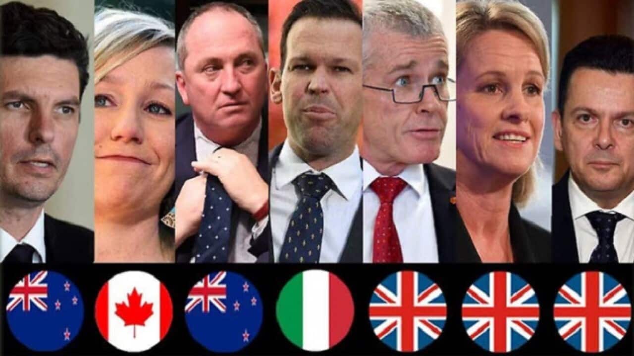 The seven politicians caught up in the dual citizenship saga.