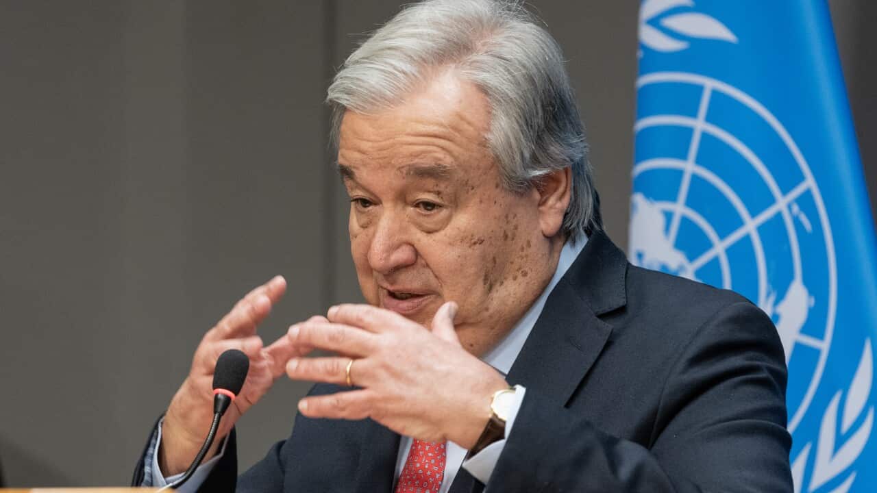 Press briefing by UN Secretary-General Antonio Guterres