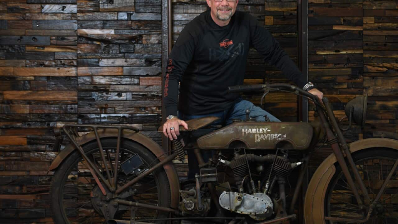 Bill Davidson, the great-grandson of Harley-Davidson co-founder