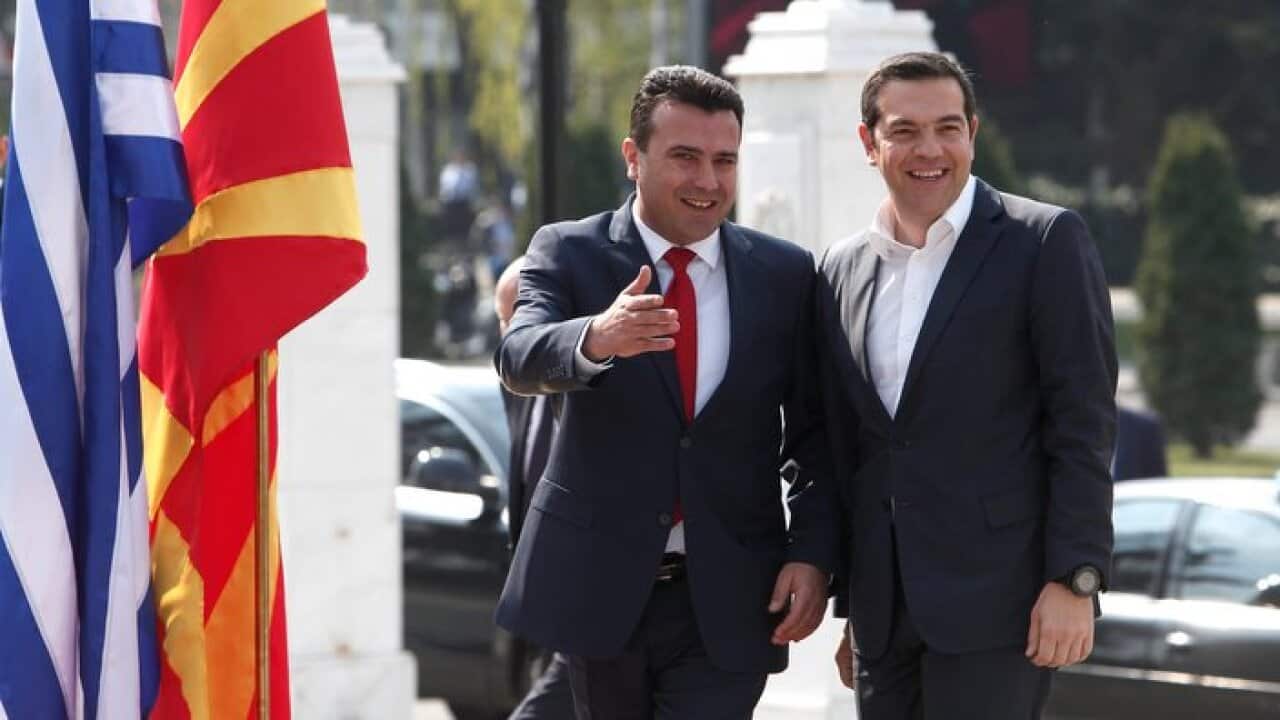 Зоран Заев и Алексис Ципрас