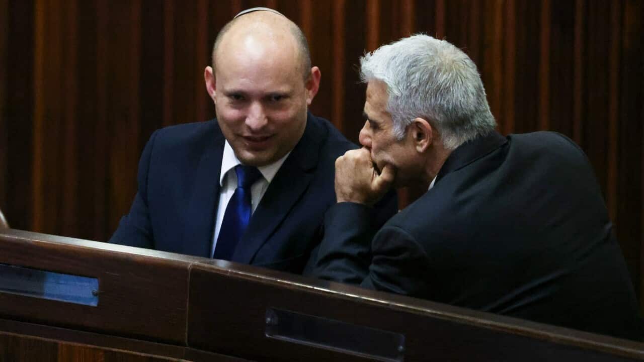 Naftali Bennet and Yair Lapid