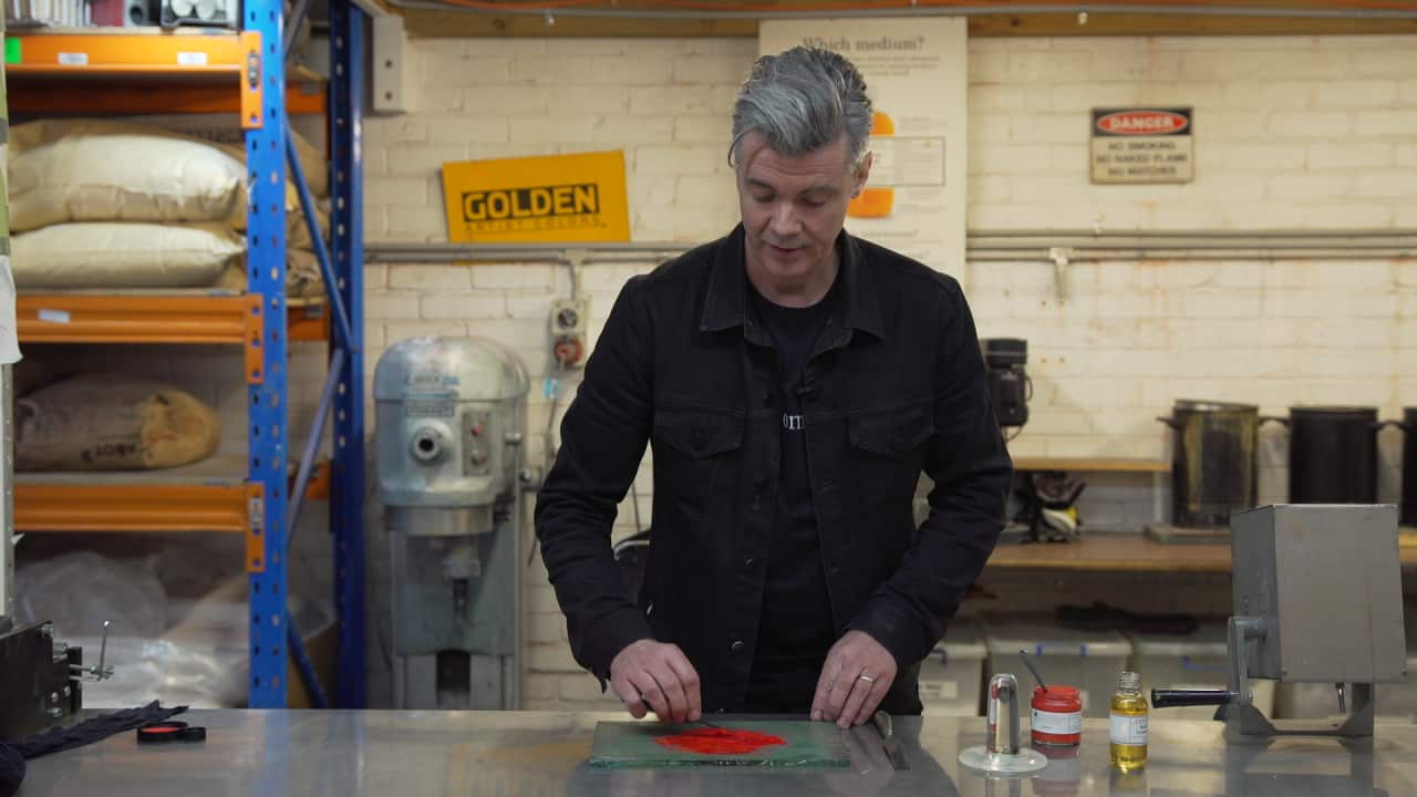 David Coles, Founder and Managing Director of Langridge Artist Colours