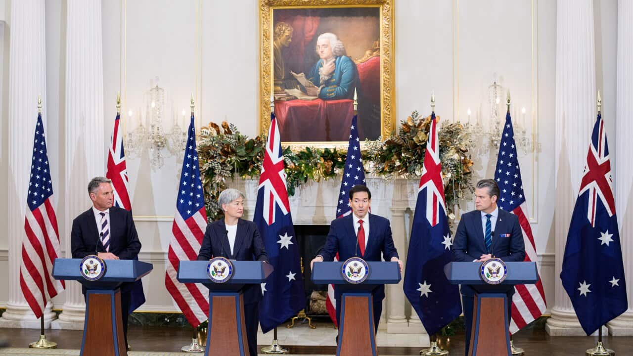 DC: Secretaries Hegseth, Rubio meet with Austrailian Counterparts at State Dept