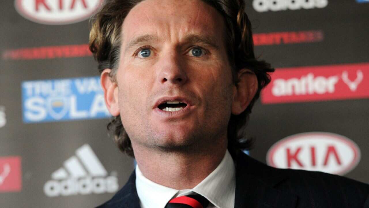 Essendon AFL coach James Hird