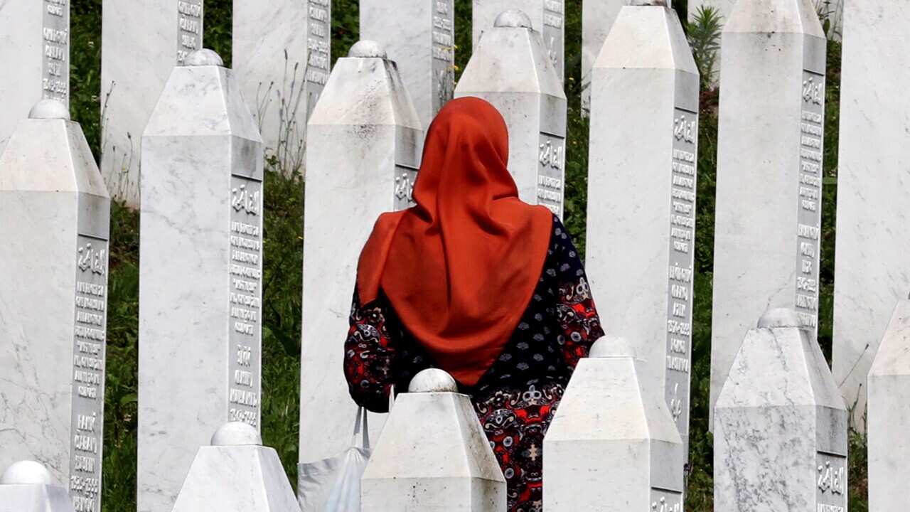 epaselect BOSNIA SREBRENICA GENOCIDE ANNIVERSARY