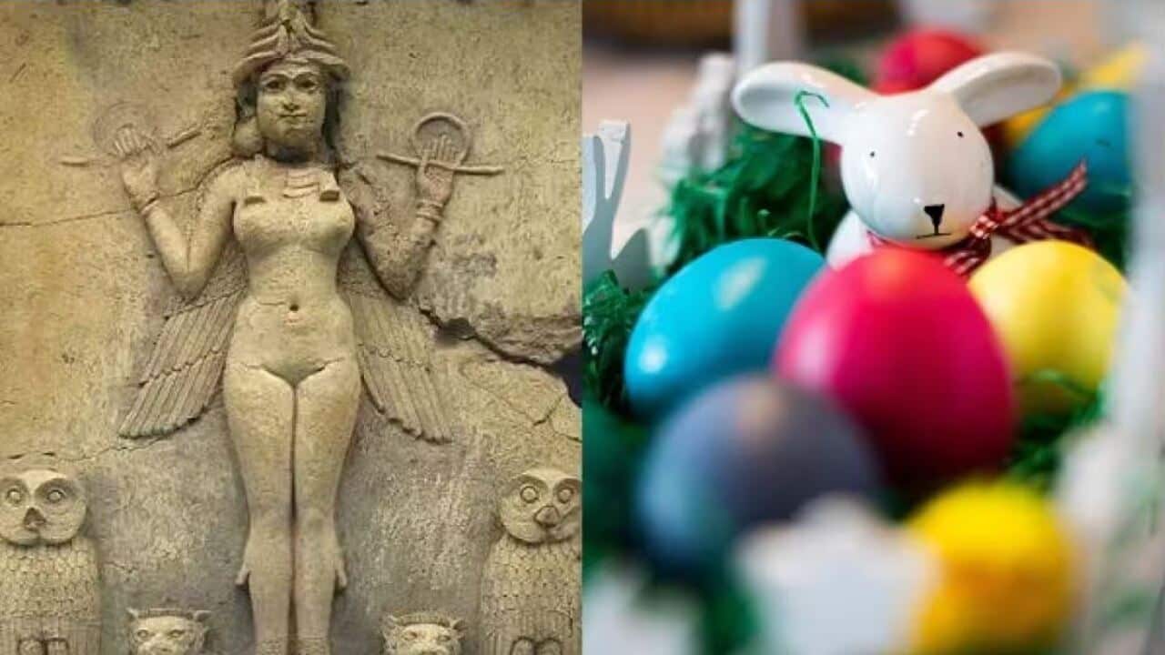 Where did the word easter come from and what is the significance of