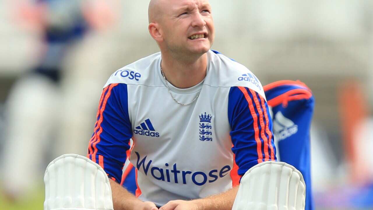 England's Adam Lyth.