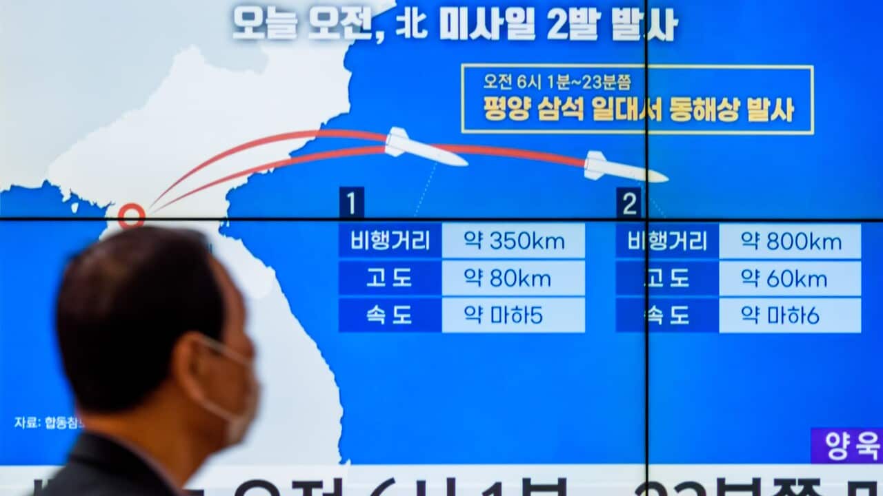 North Korea fired two ballistic missiles in Seoul, South Korea - 6 Oct 2022