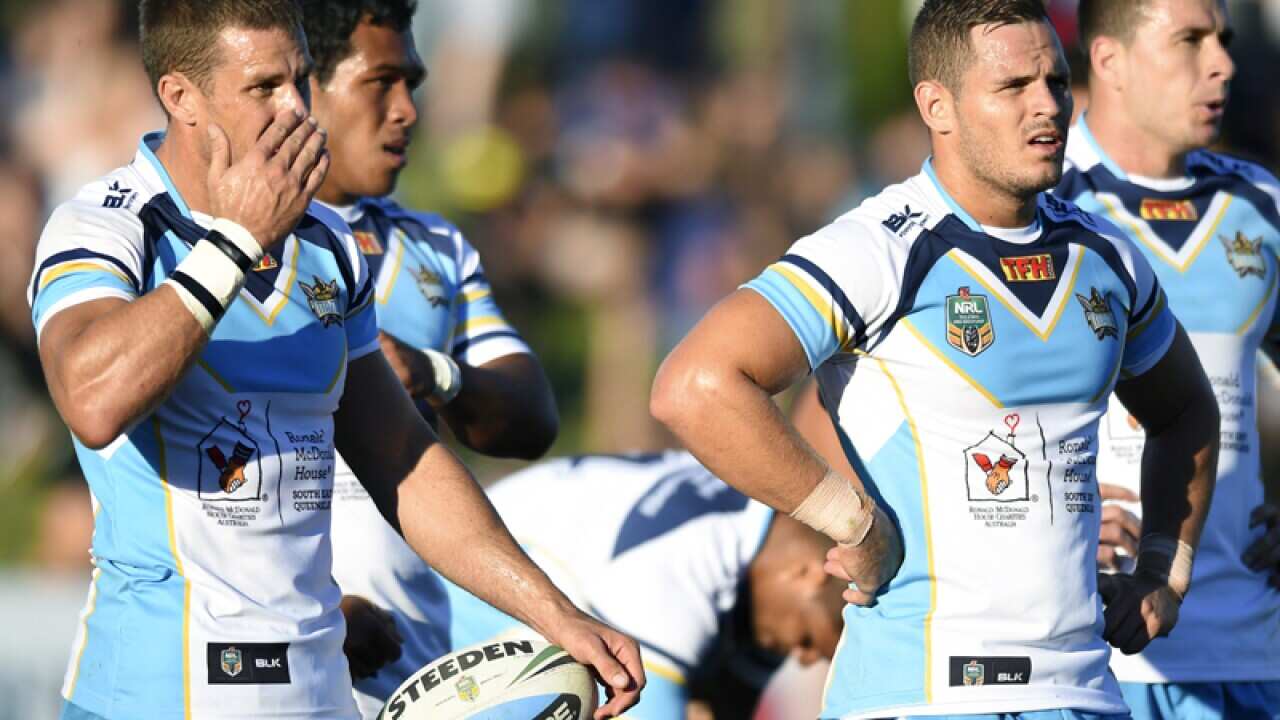 William Zillman of the Gold Coast Titans