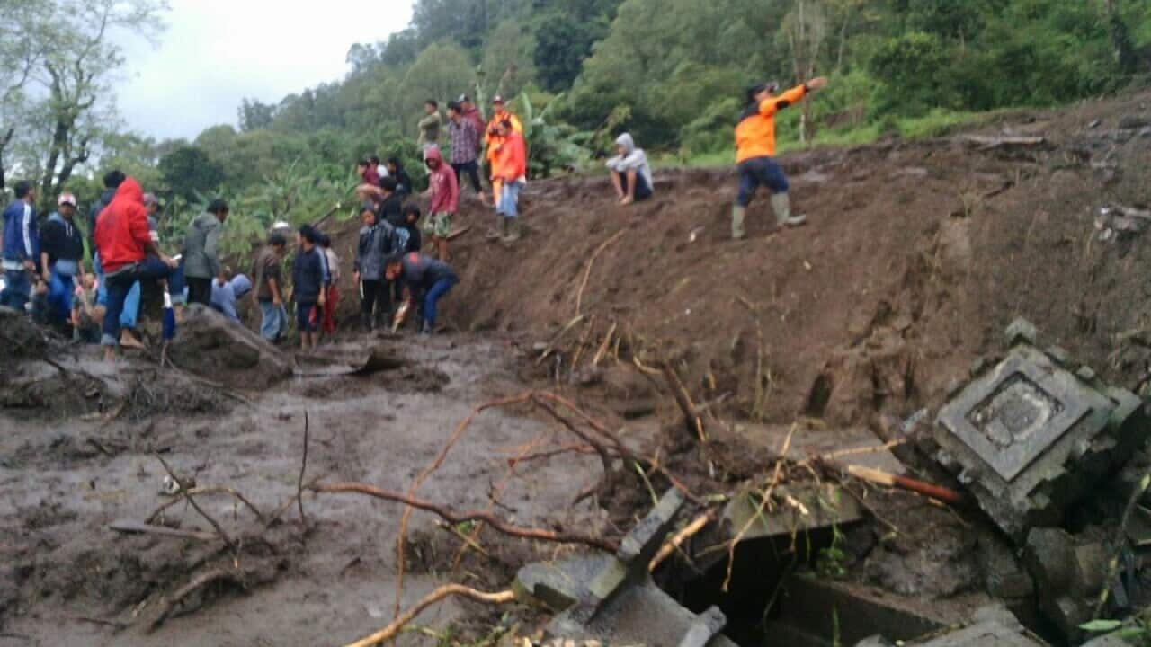 Bali landslide