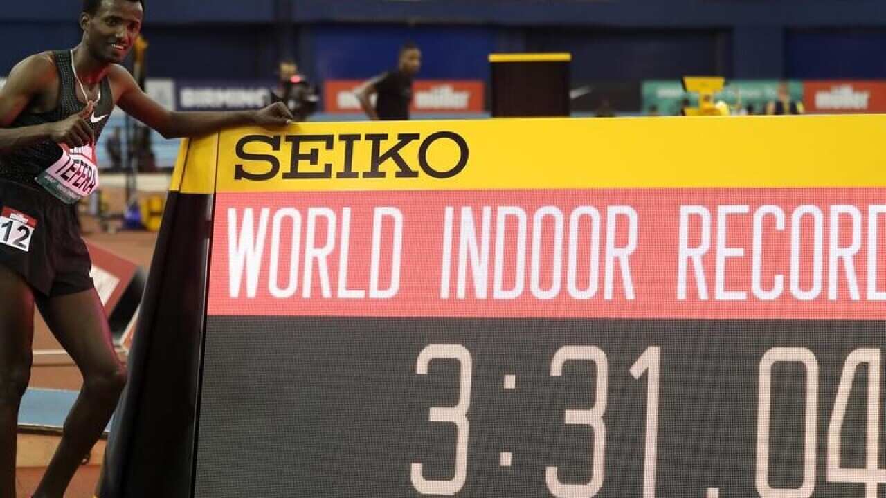 Ethiopian runner Samuel Tefera